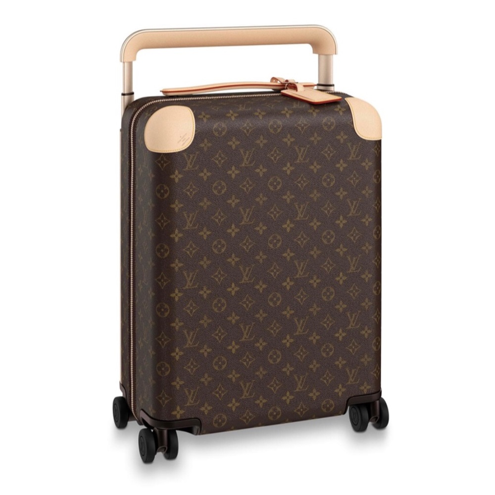 Louis Vuitton horizon 50 brown luggage LIKE NEW!
